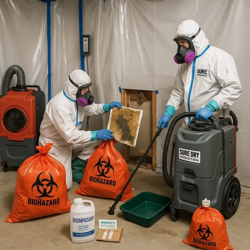 Contaminated Water Handling Protocols process in Sisters, OR
